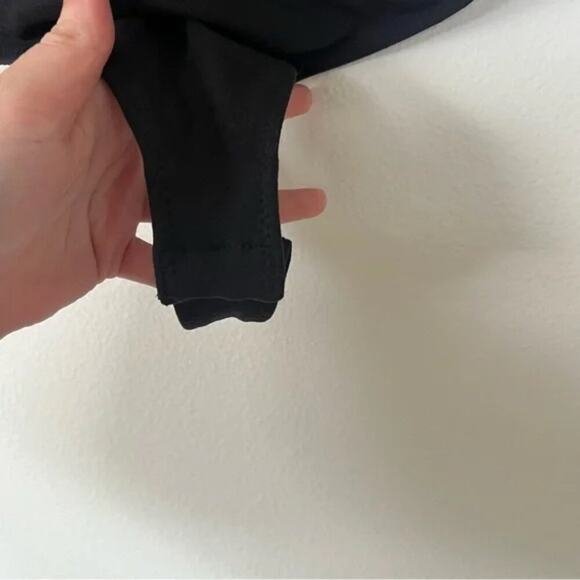 Free People Va Va Voop Black Puff Sleeve V-Neck Bodysuit - Picture 5 of 6